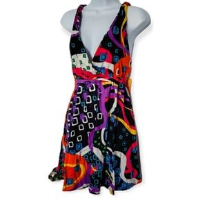 NWT | Geometrical Criss Cross Back Dress (L)